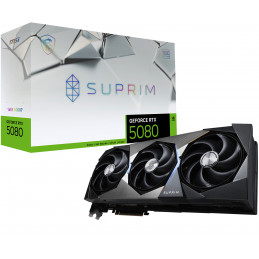 MSI SUPRIM GeForce RTX5080 16G SOC NVIDIA GeForce RTX 5080 16 GB GDDR7