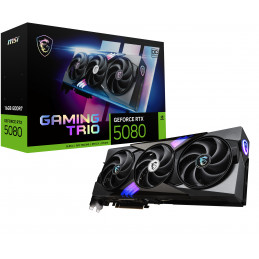 MSI GAMING GEFORCE RTX 5080 16G TRIO OC näytönohjain NVIDIA 16 GB GDDR7