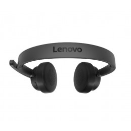 Lenovo Wireless VoIP Headset Kuulokkeet Langaton Pääpanta Toimisto puhelukeskus Bluetooth musta