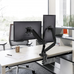 Deltaco ARM-0351 monitorin kiinnike ja jalusta 81,3 cm (32") Vastaanotto musta