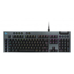 Logitech G G915 X näppäimistö Pelaaminen USB QWERTY Tanska, Suomi, Norjalainen, Ruotsi musta