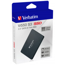 Verbatim Vi550 S3 512 GB 2.5" Serial ATA III 3D NAND