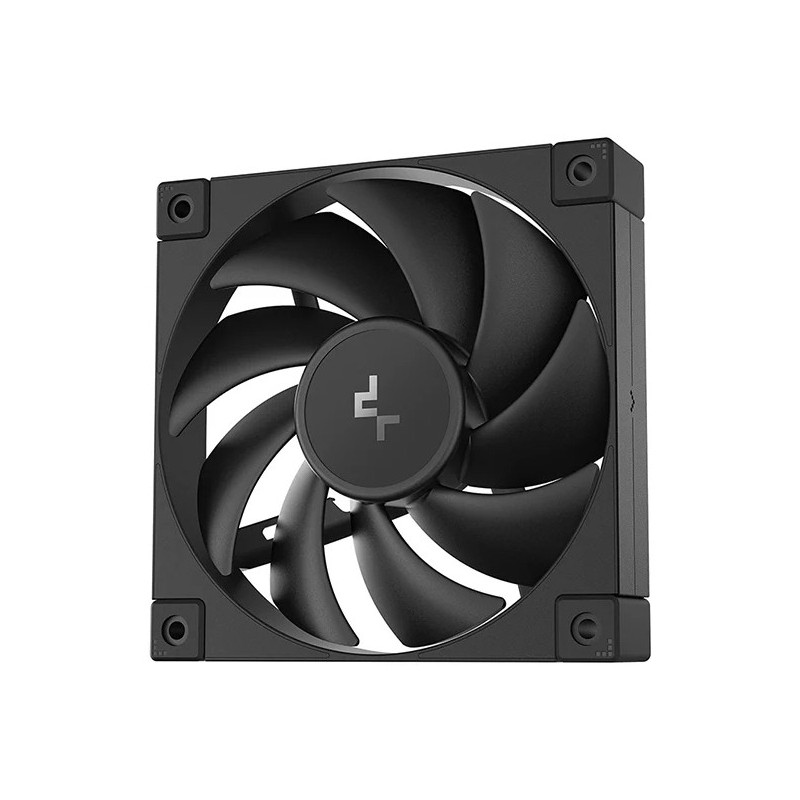 DeepCool FD12 Tietokonekotelo Tuuletin 12 cm musta 1 kpl