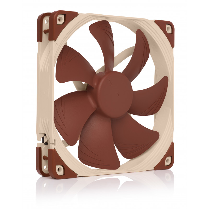 Noctua NF-A14 Tietokonekotelo Tuuletin 14 cm Beige, Ruskea