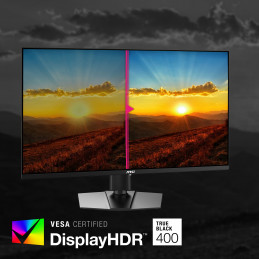 MSI MPG 321URXDE QD-OLED tietokoneen litteä näyttö 80 cm (31.5") 3840 x 2160 pikseliä 4K Ultra HD musta