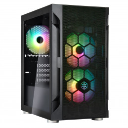 Silverstone FARA H1M PRO Micro Tower musta