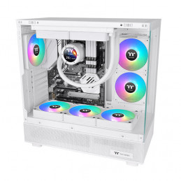 Thermaltake CL-F190-PL12SW-A Tietokoneen jäähdytysjärjestelmä Tietokonekotelo Tuuletin 12 cm Valkoinen 3 kpl