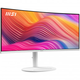 MSI Modern MD342CQPWDE tietokoneen litteä näyttö 86,4 cm (34") 3440 x 1440 pikseliä UltraWide Quad HD LCD Valkoinen