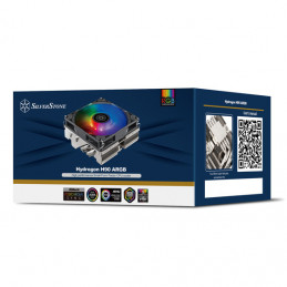 Silverstone Hydrogon H90 ARGB Suoritin Tuuletin 9,2 cm musta 1 kpl