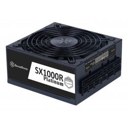 Silverstone SX1000R Platinum virtalähdeyksikkö 1000 W 24-pin ATX SFX-L musta