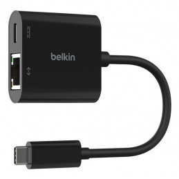 Belkin INC019BTBK kannettavien tietokoneiden telakka ja porttitoistin Langallinen USB 3.2 Gen 1 (3.1 Gen 1) Type-C musta