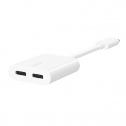 Belkin F7U081BTWH keskitin USB Type-C Valkoinen