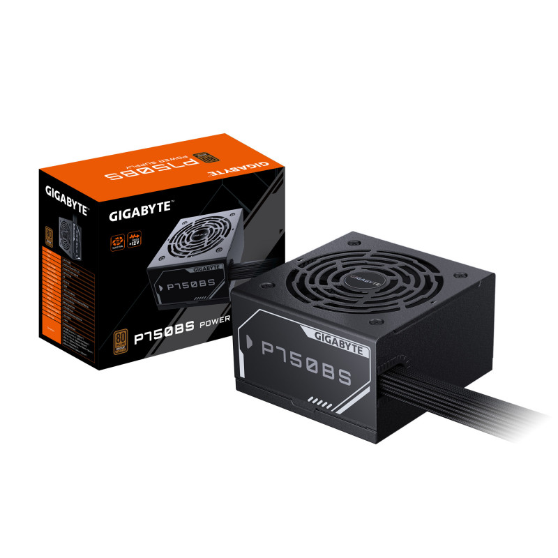 GIGABYTE P750BS virtalähdeyksikkö 750 W 20+4 pin ATX ATX musta