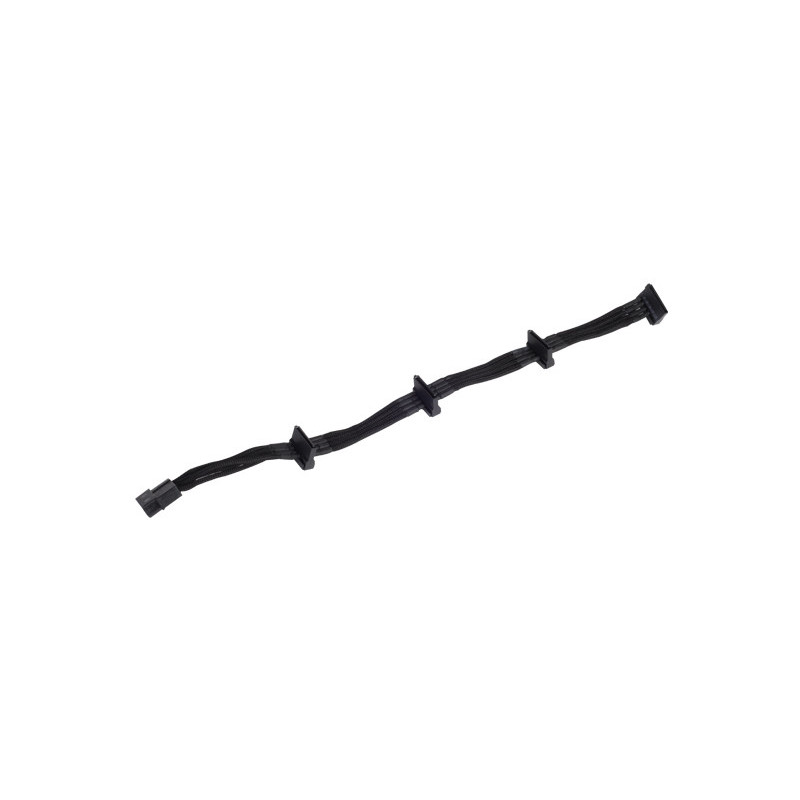 Silverstone 0.3m, Molex 4p 4xSATA 0,3 m