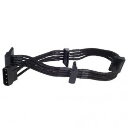 Silverstone 0.3m, Molex 4p 4xSATA 0,3 m