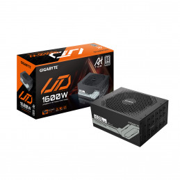 GIGABYTE UD1600PM PG5 AI TOP virtalähdeyksikkö 1600 W 20+4 pin ATX ATX musta