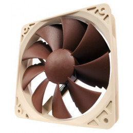 Noctua NF-P12 PWM Tietokoneen jäähdytysjärjestelmä Tietokonekotelo Tuuletin 12 cm Ruskea, Valkoinen 1 kpl