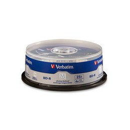 Verbatim 98909 tyhjä Blu-ray-levy BD-R 25 GB 25 kpl
