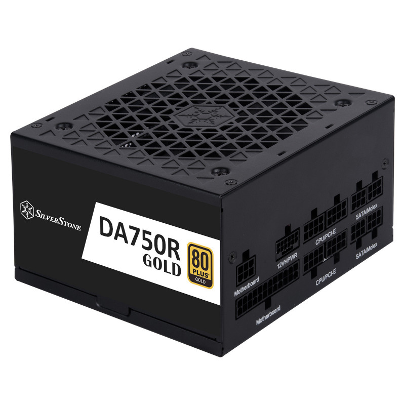 Silverstone SST-DA750R-GMA virtalähdeyksikkö 750 W 24-pin ATX ATX musta