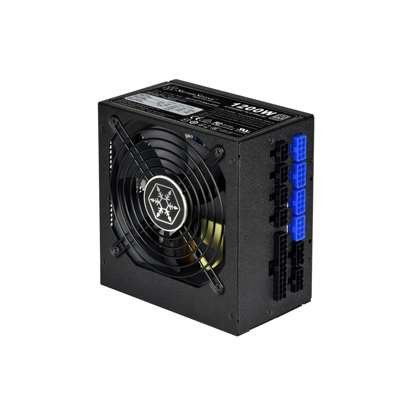 Silverstone ST1200-PTS virtalähdeyksikkö 1200 W 20+4 pin ATX ATX musta