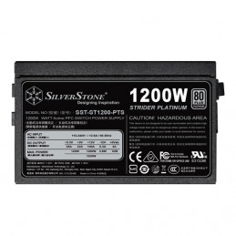 Silverstone ST1200-PTS virtalähdeyksikkö 1200 W 20+4 pin ATX ATX musta