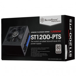 Silverstone ST1200-PTS virtalähdeyksikkö 1200 W 20+4 pin ATX ATX musta