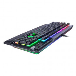 Thermaltake Argent K5 RGB näppäimistö Pelaaminen USB QWERTY englanti Titaani