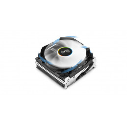 CRYORIG CR-C7R Tietokoneen jäähdytysjärjestelmä Suoritin Jäähdytin 9,2 cm musta, Hopea, Valkoinen