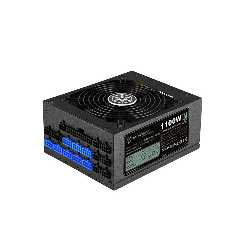 Silverstone ST1100-TI v2.0 virtalähdeyksikkö 1100 W 20+4 pin ATX ATX musta