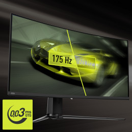 MSI MAG 341CQPDE QD-OLED tietokoneen litteä näyttö 86,4 cm (34") 3440 x 1440 pikseliä UltraWide Quad HD musta