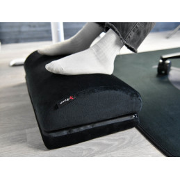 Arozzi Footrest Soft Fabric - Dark Grey