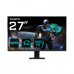 GIGABYTE GS27QA tietokoneen litteä näyttö 68,6 cm (27") 2560 x 1440 pikseliä Quad HD LCD musta