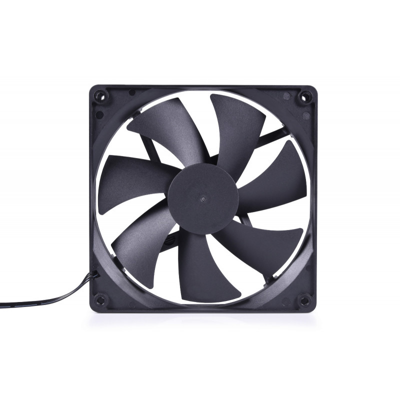 Alphacool 24846 Tietokoneen jäähdytysjärjestelmä Tietokonekotelo Tuuletin 14 cm musta 1 kpl