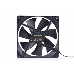 Alphacool 24846 Tietokoneen jäähdytysjärjestelmä Tietokonekotelo Tuuletin 14 cm musta 1 kpl