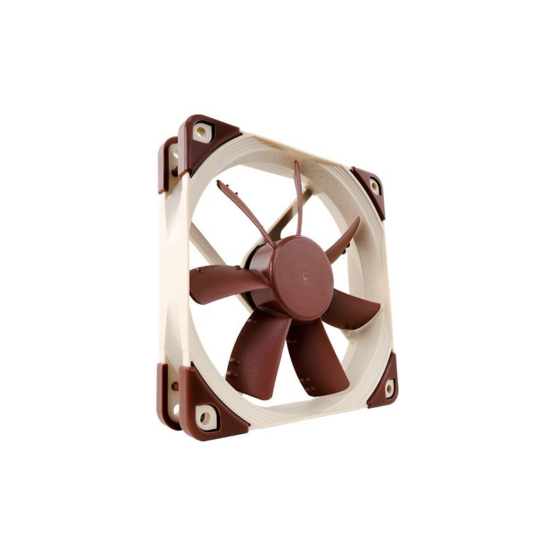 Noctua NF-S12A ULN Tietokonekotelo Tuuletin 12 cm Beige, Ruskea