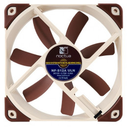 Noctua NF-S12A ULN Tietokonekotelo Tuuletin 12 cm Beige, Ruskea