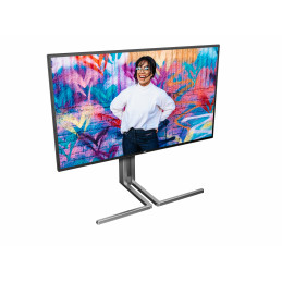 AOC U27U3CV tietokoneen litteä näyttö 68,6 cm (27") 3840 x 2160 pikseliä 4K Ultra HD LCD musta