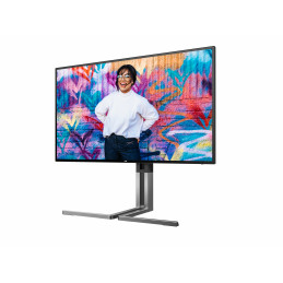 AOC U27U3CV tietokoneen litteä näyttö 68,6 cm (27") 3840 x 2160 pikseliä 4K Ultra HD LCD musta