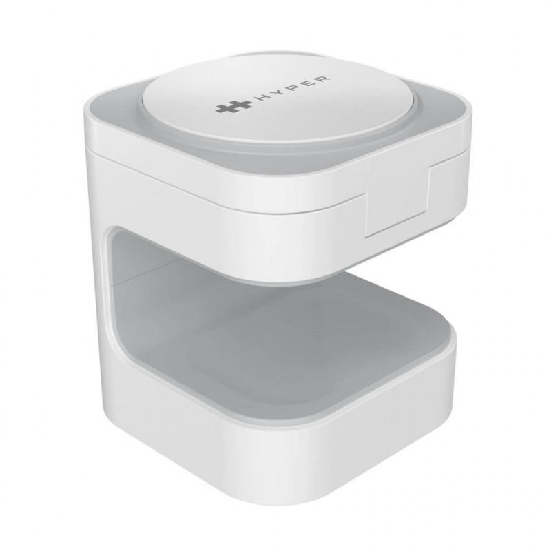 Targus HJ3320WHGL mobiililaitteen laturi Kuulokkeet, Älypuhelin, Älykello Valkoinen USB Langaton lataaminen Pikalataus Sisätila