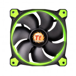 Thermaltake Riing 12 Tietokonekotelo Tuuletin 12 cm musta, Vihreä