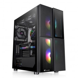 Thermaltake Versa T26 TG ARGB Midi Tower musta