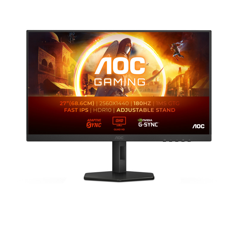 AOC G4 Q27G4XF tietokoneen litteä näyttö 68,6 cm (27") 2560 x 1440 pikseliä Quad HD LED