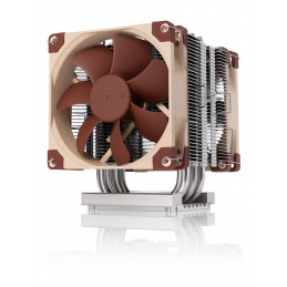 Noctua NH-U9 DX-4677 Tietokoneen jäähdytysjärjestelmä Suoritin Ilmanjäähdytin 12 cm Beige, Ruskea 1 kpl