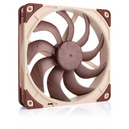 Noctua NF-A14X25 G2 LS-PWM Tietokoneen jäähdytysjärjestelmä Tietokonekotelo Ilmanjäähdytin 14 cm Beige, Ruskea 1 kpl