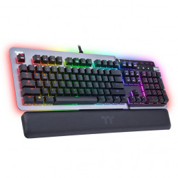 Thermaltake Argent K5 RGB näppäimistö Pelaaminen USB QWERTY englanti Titaani