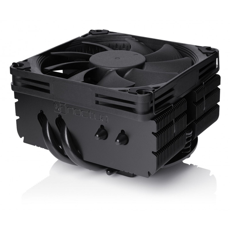 Noctua NH-L9X65 CHROMAX.BLACK Tietokoneen jäähdytysjärjestelmä Suoritin Jäähdytyslevy jäähdytin 9,5 cm musta 1 kpl