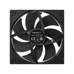 DeepCool FT14 Tietokonekotelo Tuuletin 14 cm musta 1 kpl