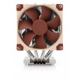 Noctua NH-D9 DX-4189 4U Tietokoneen jäähdytysjärjestelmä Suoritin Ilmanjäähdytin 9,2 cm Alumiini, Beige, Ruskea