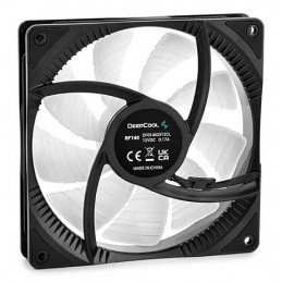 DeepCool RF140 Tietokonekotelo Tuuletin 14 cm musta, Harmaa 1 kpl