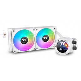 Thermaltake TH240 V2 Ultra EX ARGB Suoritin All-in-one-nesteenjäähdytin 12 cm Valkoinen 1 kpl